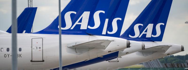 Johan Nilsson/TT: SAS har säkrat finansieringen av tio nya plan av typen Airbus A320 Neo. Arkivbild.