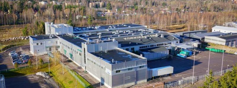 Lagerhanteringen måste vara extremt effektiv för att minimera matsvinnet hos Snellman Group. Foto: Consafe Logistics