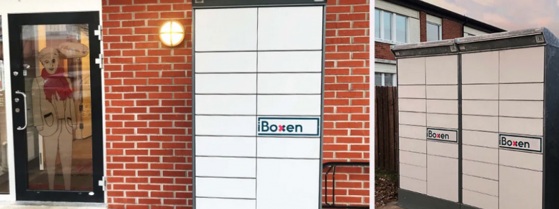Snart kan ÖBOs hyresgäster ta emot paketleveranser närmre hemmet i iBoxens leveransboxar. Foto: ÖBO