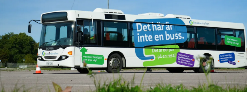 Svealandstrafikens körskola har 32 procent fler sökande. Foto: Svealandstrafiken
