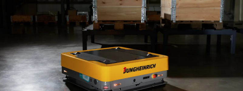 Jungheinrich satsar på den ny mobila roboten Arculee S. Foto: Jungheinrich