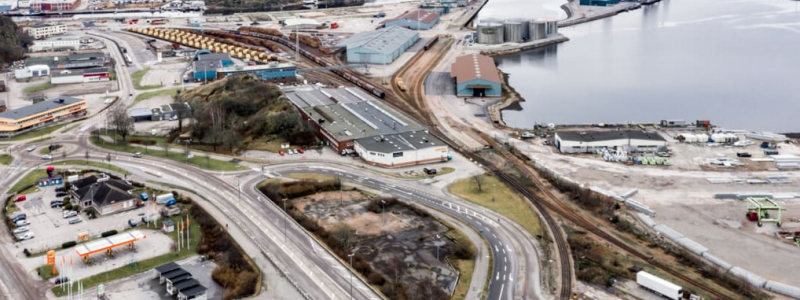 Vid Uddevalla Hamnterminal kommer Gymkompaniet bedriva e-handelslager för onlineförsäljning. Foto: Nordic PM