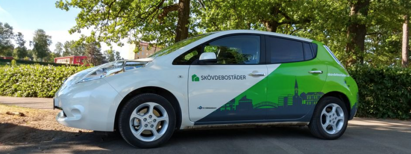 Skövdebostäder vill driva på utvecklingen mot ett hållbart transportsystem. Foto: Skövdebostäder