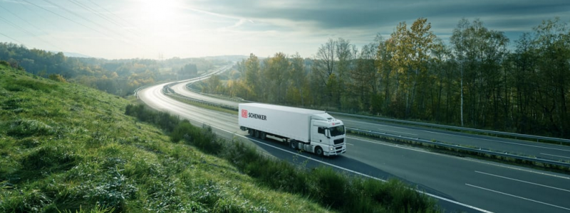 DB Schenker ansluter den globala organisationen IRU i syfte att samarbeta för bättre och hållbarare vägtransporter. Foto: DB Schenker