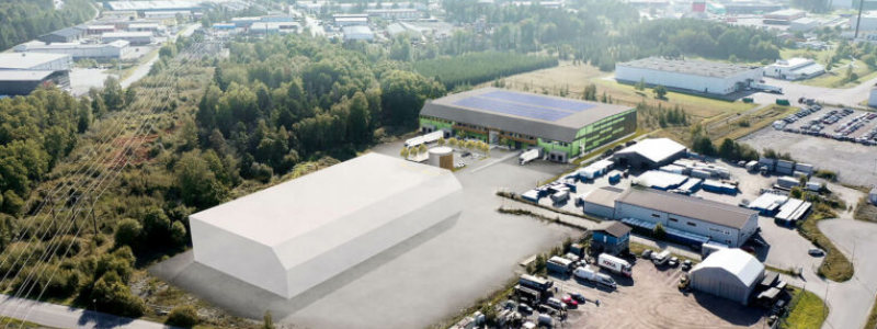 Stendörren utvecklar logistikfastigheter i Brunna i Upplands-Bro. Foto: Stendörren