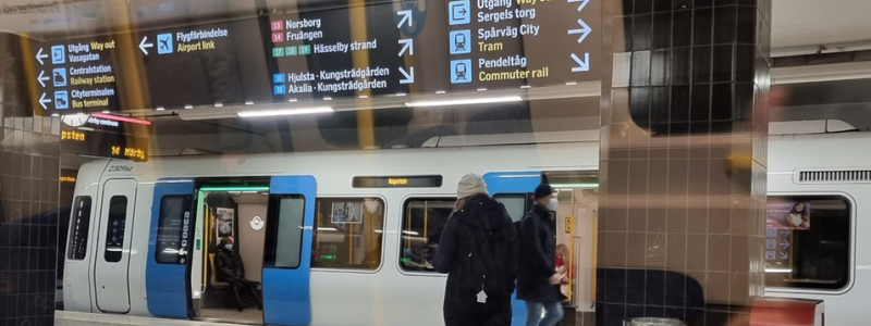 Punktligheten ökar för tredje året i rad. Foto: Svensk Kollektivtrafik