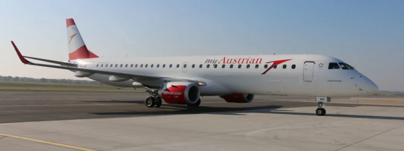 Austrian Airlines återvänder till Göteborg Landvetter. Foto: Austrian Airlines