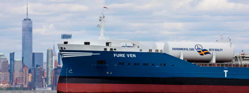 Rederiet Furetank blir fossilfritt och går över till flytande biogas. Foto: Furetank