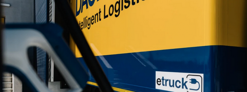Dachser investerar i elektriska lastbilar samt i tillhörande laddningssystem. Foto: Dachser