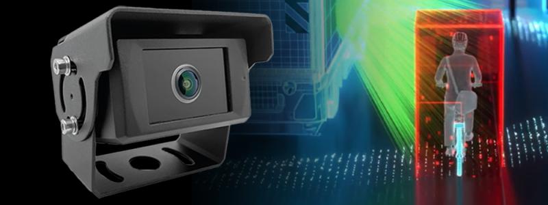 Kamerorna är utformade för att minska antalet olyckor där tunga godsfordon och vägtrafikanter är inblandade. Foto: Abkati