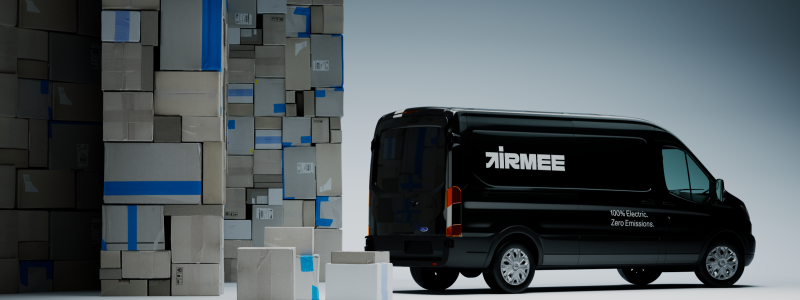 Logistikföretaget Airmee fortsatte att öka omsättningen med förbättrade marginaler 2023. Foto: Airmee
