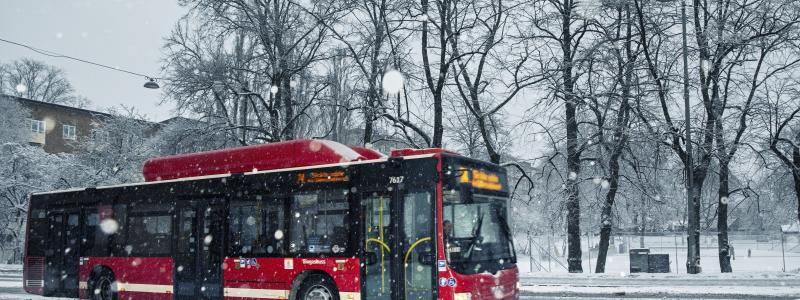 Ett nytt trafikavtal för busstrafiken i Stockholms innerstad och på Lidingö har hamnat i ett allvarligt avtalsläge. Pressbild: SL