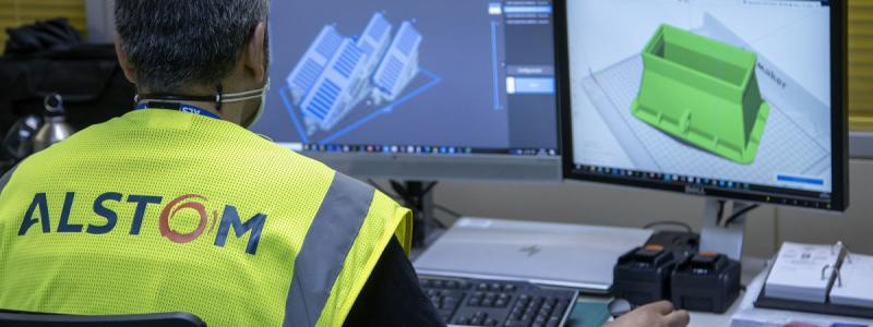Alstom:s tillvägagångssätt för cybersäkerhet omfattar riskhantering, digital policy och regelefterlevnad, anpassade efter rådande standarder och regelverk. Foto: Alstom