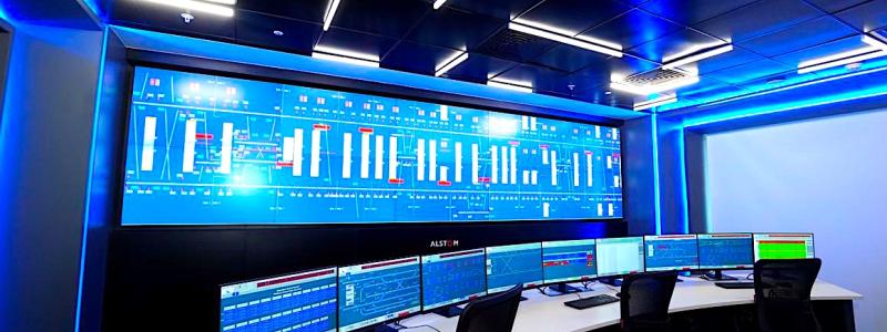 Alstom har nu öppnat den största infrastrukturen för signaltekniklabb i Indien. Centret täcker över 5 500 kvadratmeter. Foto: Alstom