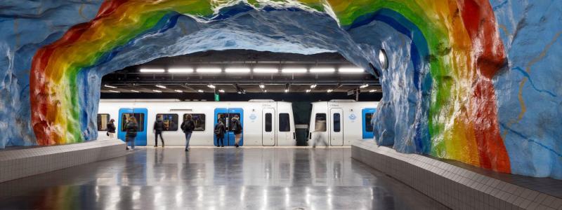 Alstom och SL ingår ett femårigt supportavtal för digitala system för tunnelbaneflottorna Movia C20 och C30. Foto: Alstom