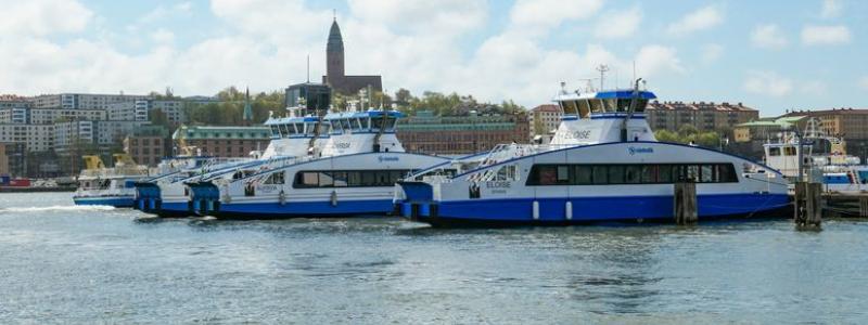 Från och med december 2025 blir färjetrafiken på älven i Göteborg helt elektrifierad. Fotograf: Petra Ebbeson.