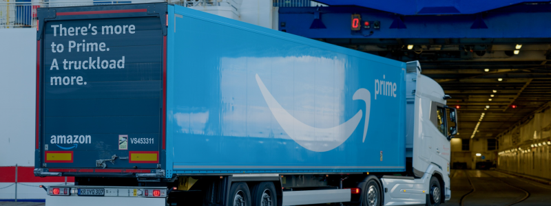 Stena Line är ett av företagen som Amazon samarbetar med. Foto: Amazon