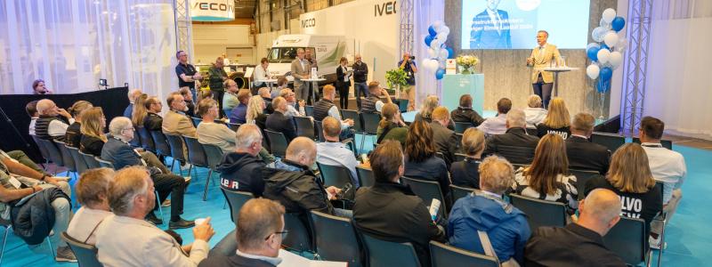 Andreas Carlson invigningstalar på Elmia Lastbil 19-22 augusti 2026. Foto: Elmia