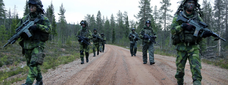 Ett transporteffektivt samhälle innebär flera positiva effekter för totalförsvaret. Foto: Försvarsmakten