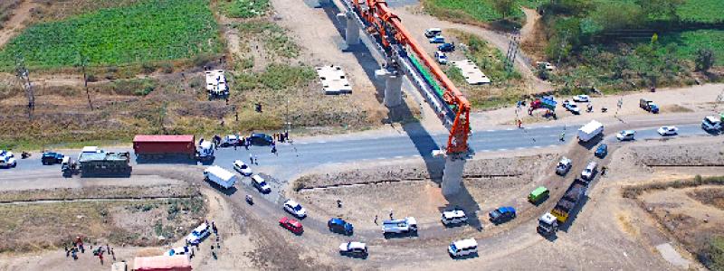 Byggnation av järnvägsviadukt i Athi, Kenya. Foto: Wikipedia Common, Kredit:	Christian odhiambo akuku