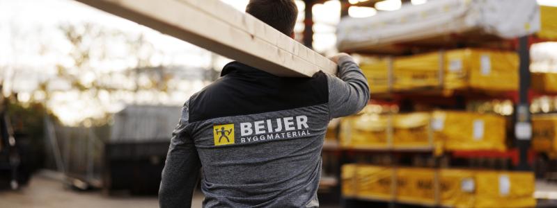 Med de nya processerna kommer byggmaterialhandlaren att kunna säkerställa att produkter fylls på effektivt och att beställningar görs för rätt artiklar vid rätt tidpunkt. Foto: Beijer Byggmaterial