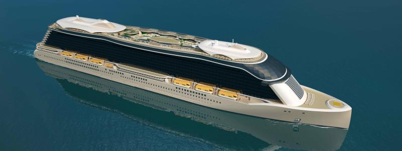 Avatar-konceptet innehåller enligt tillverkaren Meyer Turku flera innovativa lösningar såsom automatiserad logistik, alternativa materialval, hållbar hyttdesign och avancerad energieffektivitetsoptimering. Bild: Meyer Turku (Åbo)