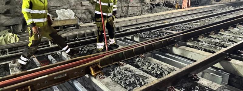 Uppgradering av banan har inletts. Norge satsar på robustare spårbundna godstransporter. Foto: BaneNOR