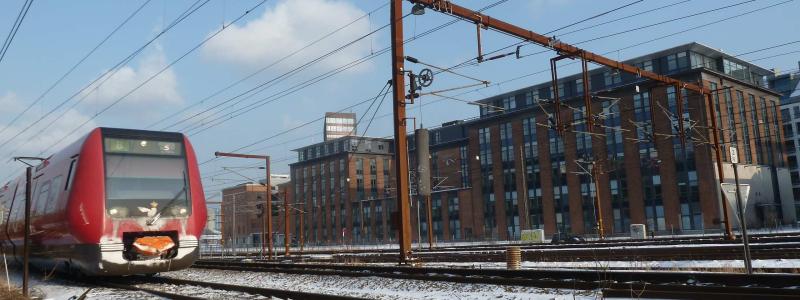 Banedanmarks högkvarter i Köpenhamn. Foto: Wikipedia Common, kredit: Leif Jörgensen