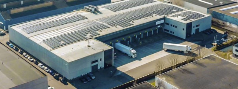 En av Prologis nya förvärv - Barendrecht i Rotterdam. Foto: Prologis