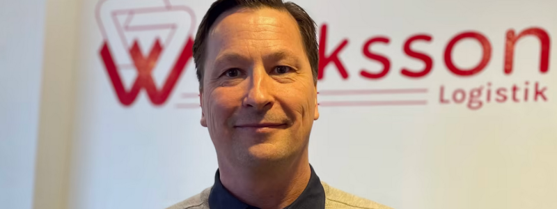 Benny Nordebrink är ny Produktionschef på Widriksson Logistik- Foto: Widriksson