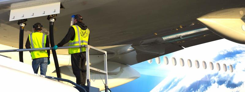 Boeings investering ska bidra till att uppnå de volymer av hållbart flygbränsle som krävs enligt EU:s mål och stärka den nationella energisäkerheten i Norden. Foto: Boeing