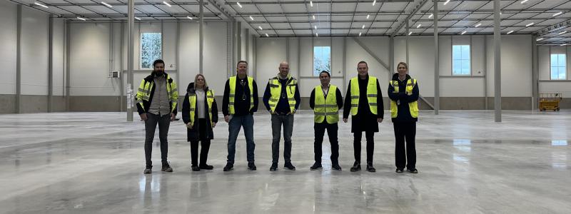 BSH flyttar in. Foto: Logicenters