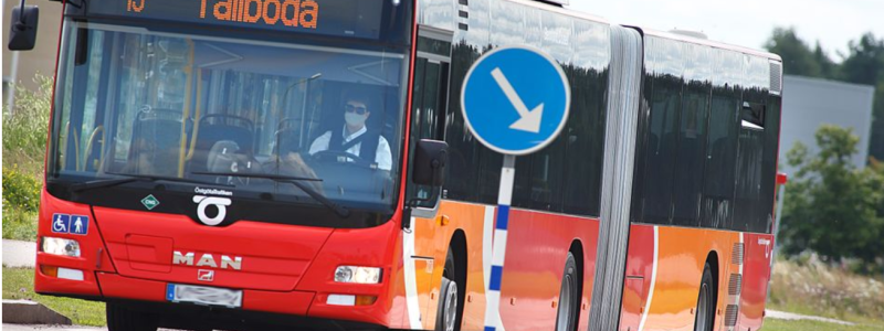 Antikroppstester visar att en stor andel av bussförarna smittats av covid-19 fram till maj 2021. Foto: VTI