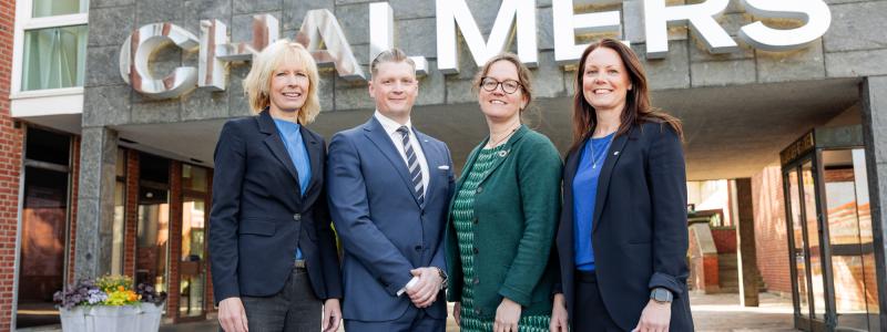 Anna Svensson, Patrik Westraues, Ida-Maja Hassellov, Josefine Widegren. Fotograf: Natalie Greppi