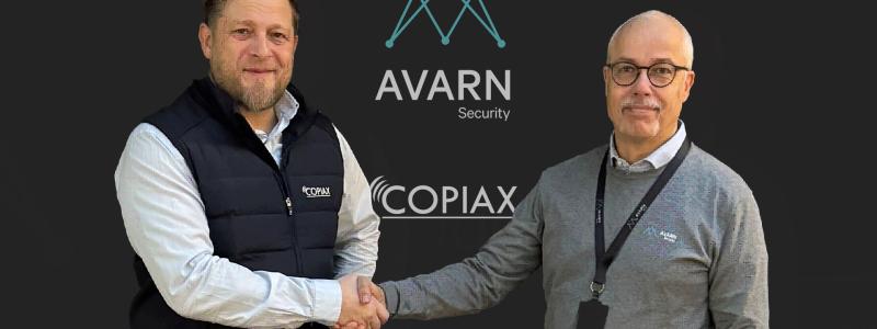 Tore Karlsen, Copiax och Stefan Filobelli, Avarn Security Systems Foto: Copiax
