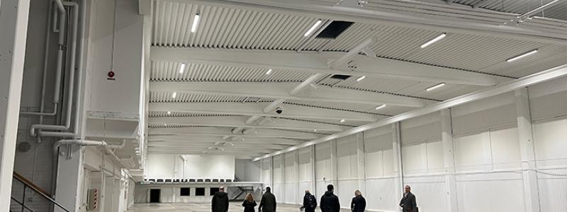 Flytten som omfattar allt från lager och butik till kontor, sker i omgångar och beräknas vara slutförd i september. Foto: Copiax