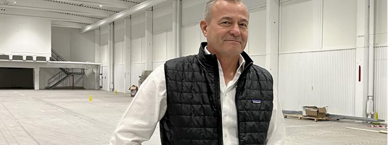 Ulf Dahlgren, vd, logistik- och fastighetschef på Copiax. Foto: Element Logic