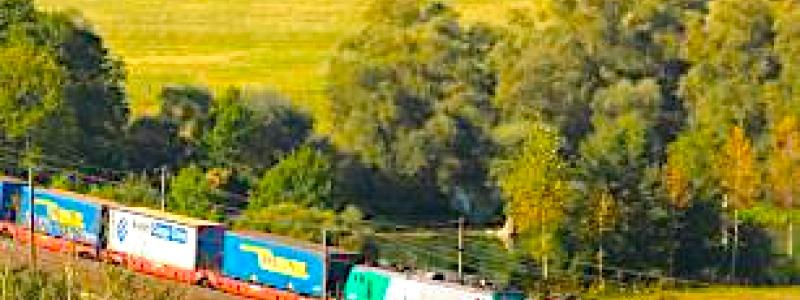 Godståg på väg genom Frankrike. Foto: Fret SNCF, kredit: Xavier Bonnaventura