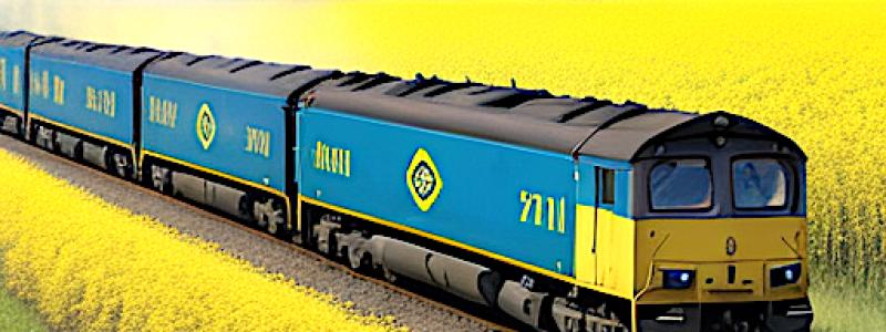 Totalt transporterade Ukrzaliznycja i genomsnitt över 12 miljoner ton gods per månad under hela året. Bild: Arkivbild