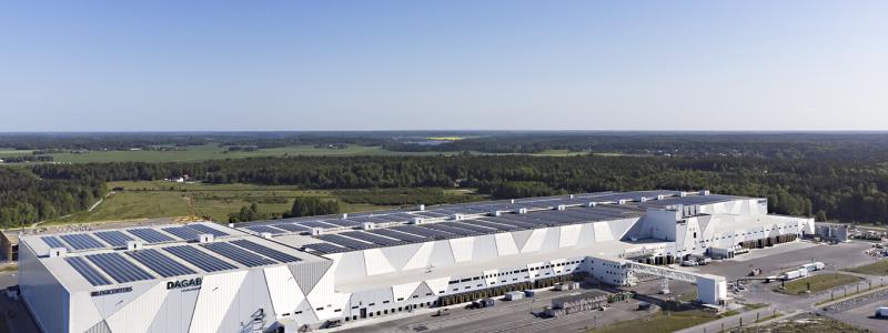 Bildkälla Dagab: Dagabs logistikcenter i Bålsta.