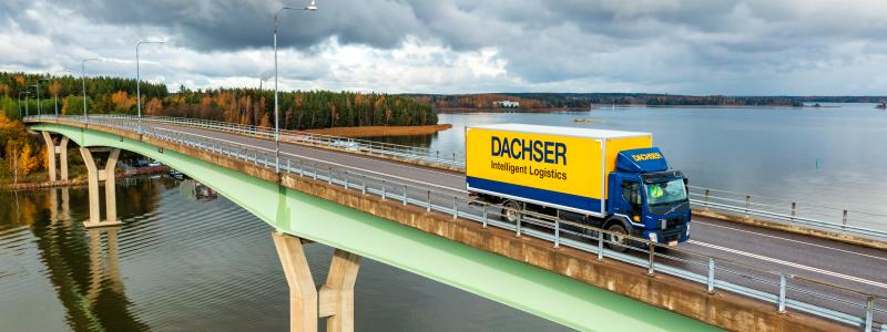 Dachser stärker sitt nätverk för vägtransport i norra Europa. Foto: Dachser
