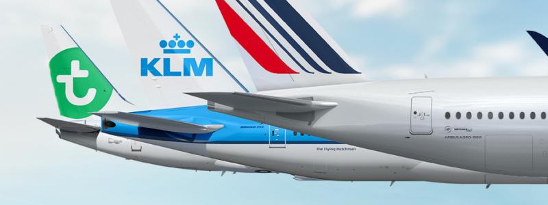 Air France-KLM Group driver ett av de mest omfattande flygnäten mellan Europa. Foto: KLM-AirFrance Group