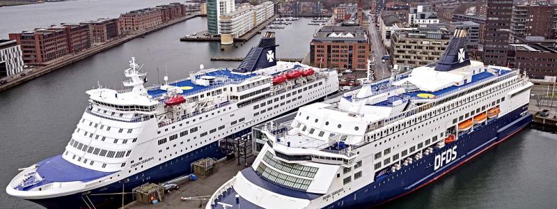Danska DFDS säljer färjelinjen Köpenhamn-Frederikshavn-Oslo till svenska Gotlandsbolaget men fortsätter driften av färjorna fram till den 31 oktober. Foto: DFDS