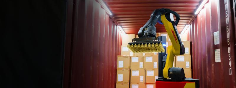 Boston Dynamics och DHL har med Stretch-roboten utformat en praktisk och effektiv lösning för lagerrobotik, som är den första mångsidiga kartongplockningsrobot som kan möta DHL:s olika behov.
Foto: DHL