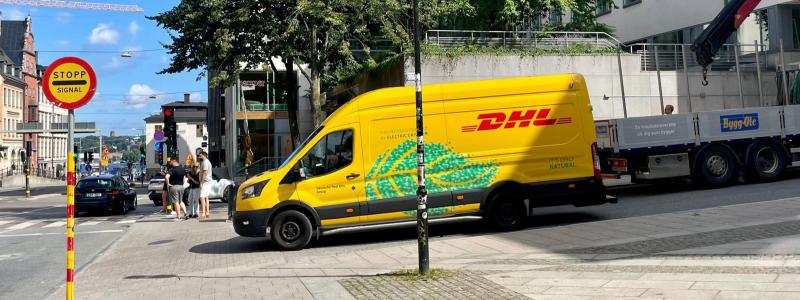 DHL redovisar en omsättning på 84,2 miljarder euro för 2024, en ökning med 3 procent jämfört med föregående år. Foto: Stina Wickenberg
