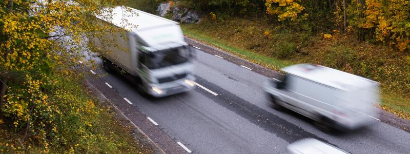 Antalet tunga ellastbilar i Sverige har nästa dubblerats under det senaste året. Foto: Driva