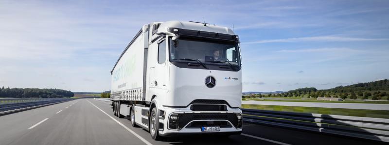 eActros 600 Foto: Mercedes-Benz