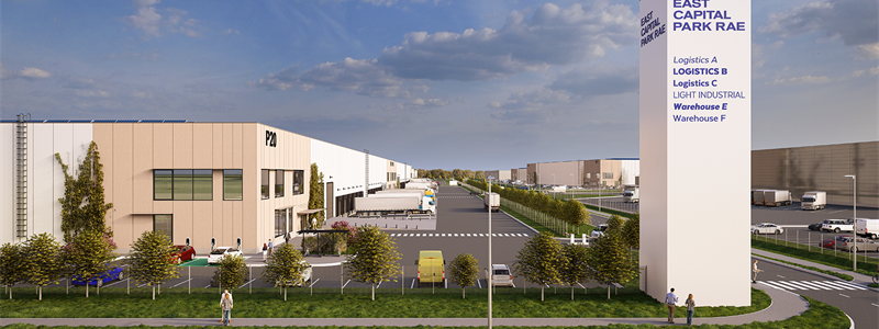 3DModell av East Capital Park Rae. Fotograf: Artur Staškevitš