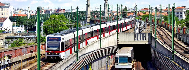 Användningen av kollektivtrafiken i Wien ökar mer än biltrafiken. Foto: Wikipedia Common, kredit: Tokfo