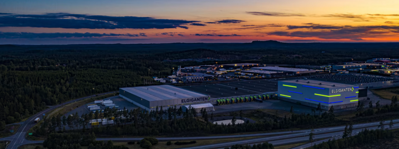 Elgiganten tillsammans med Bring störst på snabba hemleveranser inom hemelektronik. Foto: Elgiganten